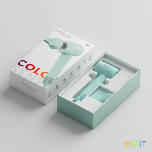 Фен Red Solution F572 1400Вт зеленый/мятный