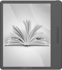 Электронная книга Digma pro MOON 7 7" E-Ink Carta 758x1024 1.8Ghz 1Gb/32Gb/SD/microSDHC/подсветка дисплея темно-серый
