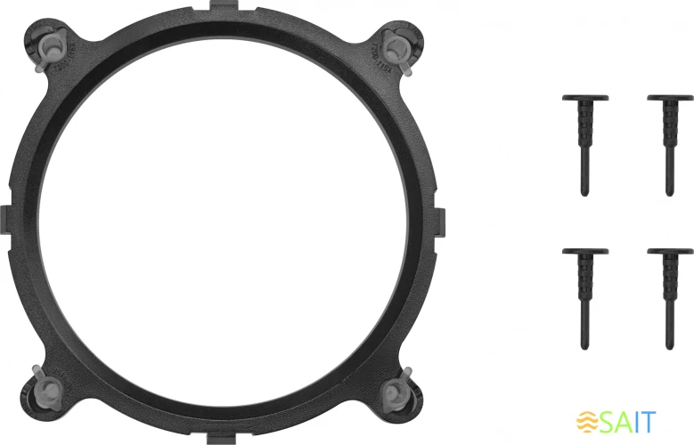 Устройство охлаждения(кулер) Deepcool Gamma Hunter V2 Soc-AM5/AM4/1200/1700/1851 черный 3-pin 21dB Al 95W 252gr Ret (G-U-HUNTER-ARNNNN-G-1)