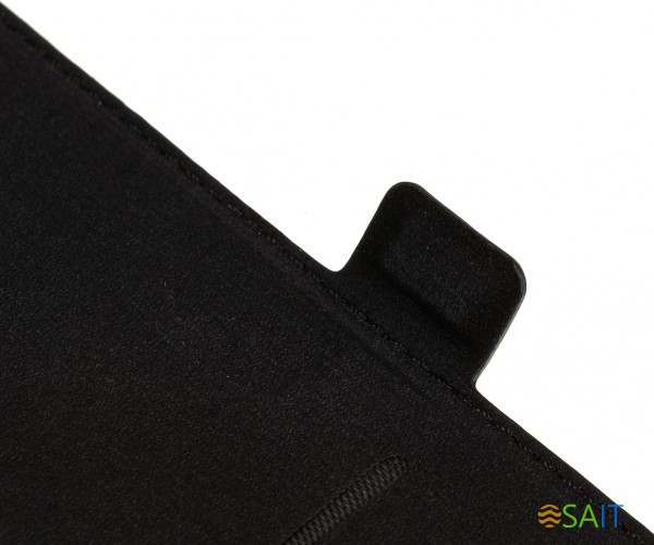 Чехол (флип-кейс) DF для Xiaomi Poco M3 poFlip-03 черный (DF POFLIP-03 (BLACK))