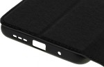 Чехол (флип-кейс) DF для Xiaomi Poco M3 poFlip-03 черный (DF POFLIP-03 (BLACK))