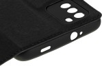 Чехол (флип-кейс) DF для Xiaomi Poco M3 poFlip-03 черный (DF POFLIP-03 (BLACK))