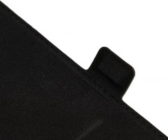 Чехол (флип-кейс) DF для Xiaomi Poco M3 poFlip-03 черный (DF POFLIP-03 (BLACK))