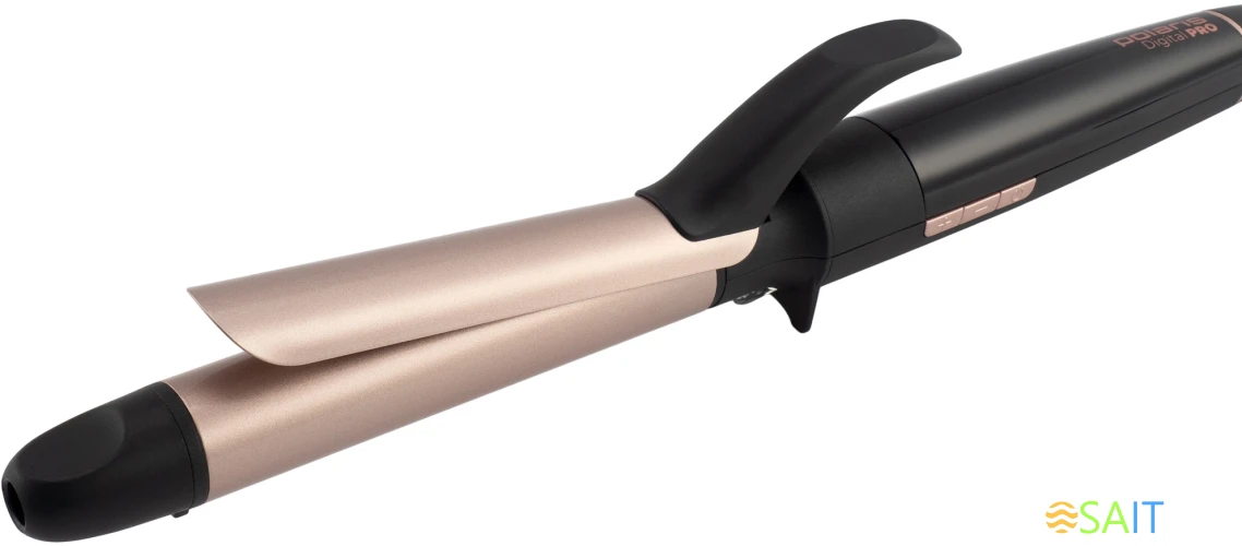 Щипцы Polaris PHS 2533KT Digital Pro 50Вт черный/розовый макс.темп.:200С покрытие:керамическое (PHS 2533KT)