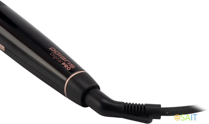 Щипцы Polaris PHS 2533KT Digital Pro 50Вт черный/розовый макс.темп.:200С покрытие:керамическое (PHS 2533KT)