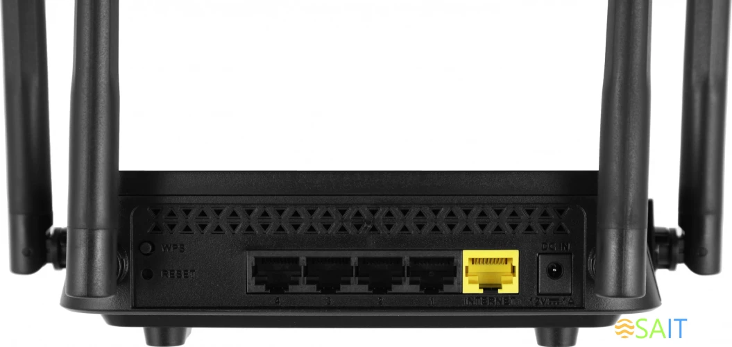 Роутер беспроводной D-Link DIR-842/RU/R5 AC1200 10/100/1000BASE-TX черный