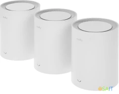Бесшовный Mesh роутер Cudy M3000 (M3000(3-PACK)) AX3000 100/1000/2500BASE-T белый (упак.:3шт)