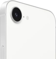 Смартфон Apple A3409 iPhone 16e 128Gb белый моноблок 3G 4G 1Sim 6.1" 1170x2532 iOS 18 48Mpix 802.11 a/b/g/n/ac/ax NFC GPS Protect