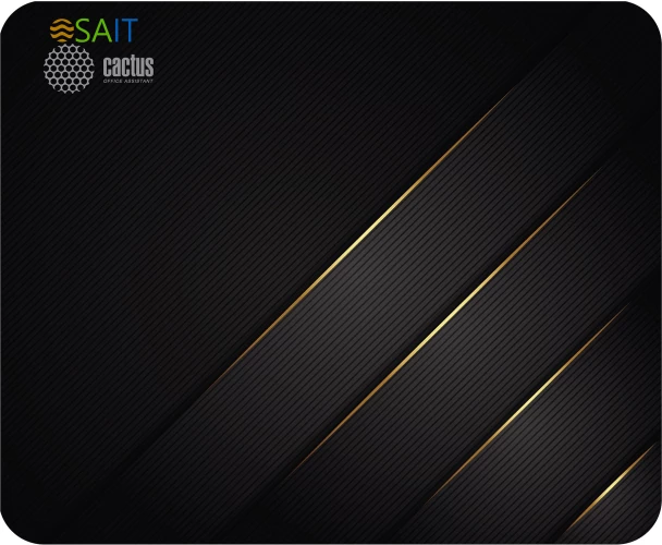 Коврик для мыши Cactus Gold Geometry 300x250x2мм (CS-MPC-P04M)
