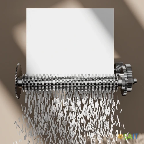 Шредер Deli Laro-H ET098 серый (секр.P-7) фрагменты 8лист. 30лтр. скрепки скобы пл.карты CD