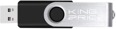 Флеш Диск KingPrice 64GB KPFD2 KPFD2A064ABK USB2.0 черный