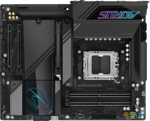 Материнская плата Gigabyte X870E AORUS PRO SocketAM5 AMD X870E 4xDDR5 ATX AC`97 8ch(7.1) 2.5Gg RAID+HDMI