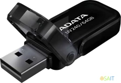 Флеш Диск A-Data 64Gb UV240 AUV240-64G-RBK USB2.0 черный