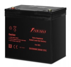 Батарея POWERMAN Battery CA12500, напряжение 12В, емкость 50Ач, макс. ток разряда 500А, макс. ток заряда 15А, свинцово-кислотная типа AGM, тип клемм M1, Д/Ш/В В229/138/208, 16.2 кг. POWERMAN POWERMAN Battery 12V/50AH