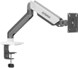 Кронштейн для мониторов ЖК Digma D-MM101 серый 17"-32" макс.9кг крепление к столешнице поворот и наклон