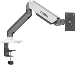 Кронштейн для мониторов ЖК Digma D-MM101 серый 17&quot;-32&quot; макс.9кг крепление к столешнице поворот и наклон