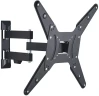 Кронштейн для телевизора Hama 00220824 черный 32"-65" макс.25кг настенный поворот и наклон