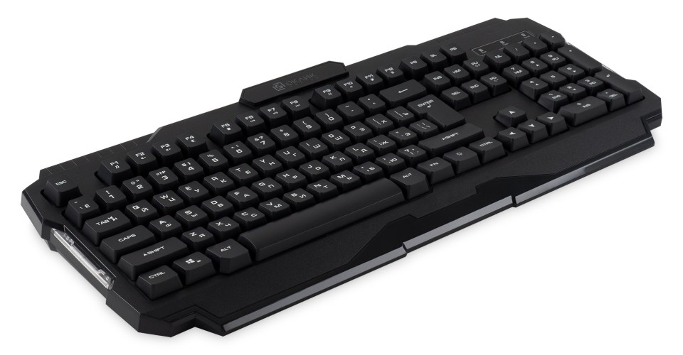 Клавиатура Оклик 757G HW2 черный USB for gamer (1790295)