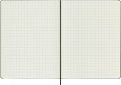 Блокнот Moleskine CLASSIC QP091K15 XLarge 190х250мм 192стр. клетка твердая обложка зеленый