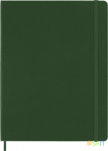 Блокнот Moleskine CLASSIC QP091K15 XLarge 190х250мм 192стр. клетка твердая обложка зеленый