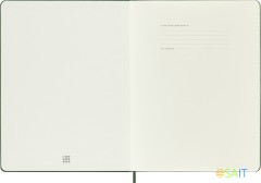 Блокнот Moleskine CLASSIC QP091K15 XLarge 190х250мм 192стр. клетка твердая обложка зеленый