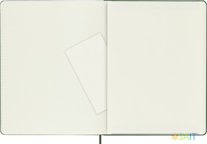 Блокнот Moleskine CLASSIC QP091K15 XLarge 190х250мм 192стр. клетка твердая обложка зеленый