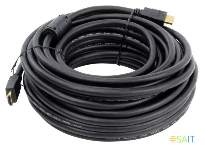 Кабель аудио-видео Ningbo HDMI (m)/HDMI (m) 15м. черный