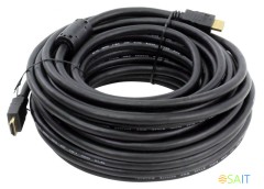 Кабель аудио-видео Ningbo HDMI (m)/HDMI (m) 15м. черный