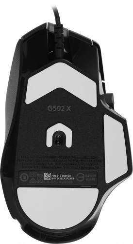 Мышь Logitech G502 X черный оптическая 25600dpi USB 13but (910-006142)