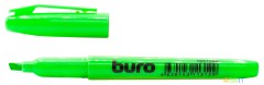 Текстовыделитель Buro Base скошенный пиш. наконечник 1-4мм зеленый коробка