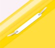Папка-скоросшиватель Бюрократ -PS20YEL A4 прозрач.верх.лист пластик желтый 0.12/0.16