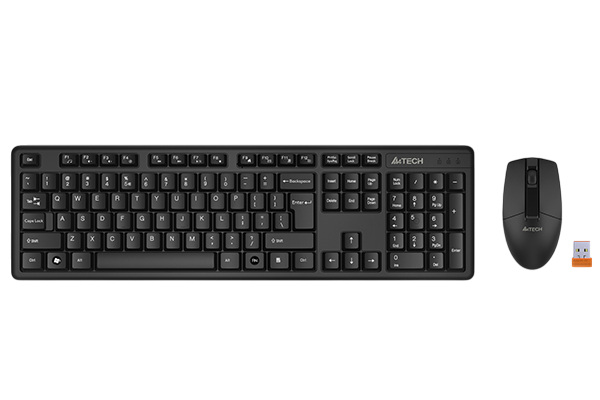 Клавиатура + мышь A4Tech 3330N клав:черный мышь:черный USB беспроводная Multimedia A4Tech 3330N