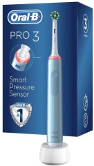 Зубная щетка электрическая Oral-B Pro 3/D505.513.3 CrossAction голубой