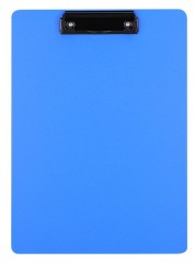 Папка клип-борд Deli EF75432 A4 полипропилен вспененный синий