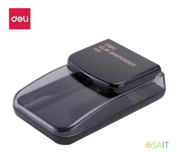Скрепочница Deli E988 магнитная ассорти картонная коробка