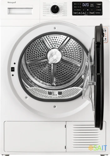 Сушильная машина Weissgauff WD 6110 Heat Pump кл.энер.:A+ макс.загр.:10кг белый (430930)