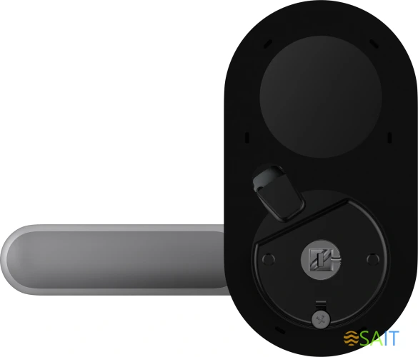 Умный замок Aqara Smart Door Lock U300 накладной разбл.отпеч.паль./код/пар/NFC/прил/мех.кл серый (DL-D02D_GR)