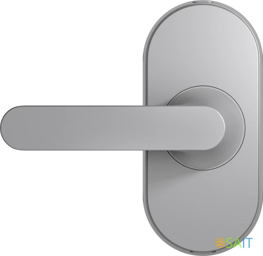 Умный замок Aqara Smart Door Lock U300 накладной разбл.отпеч.паль./код/пар/NFC/прил/мех.кл серый (DL-D02D_GR)