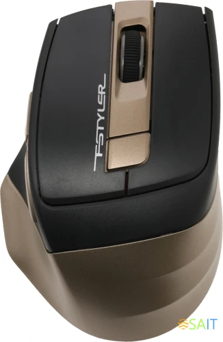 Мышь A4Tech Fstyler FG35 бронзовый/черный оптическая 2000dpi беспров. USB 6but (FG35 BRONZE)