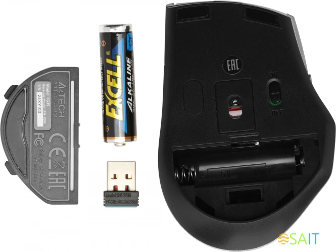 Мышь A4Tech Fstyler FG35 бронзовый/черный оптическая 2000dpi беспров. USB 6but (FG35 BRONZE)