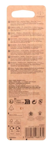 Ручка шариков. Parker Jotter Originals K60 (2096857) Red CT M син. черн. блистер