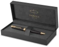 Ручка шариков. Parker Sonnet Core K528 (1931519) Matte Black GT M черн. черн. подар.кор.