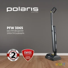 Электрошвабра Polaris PFW 3065 30Вт черный