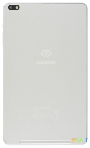 Планшет Digma 8402D 4G SC9863 (1.6) 8C RAM4Gb ROM64Gb 8" IPS 1920x1200 4G 1Sim Android 11 серебристый 5Mpix 2Mpix BT WiFi microSD 128Gb 4000mAh