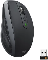 Мышь Logitech MX Anywhere 2S графитовый оптическая 4000dpi беспров. BT/Radio USB 7but (910-006211)