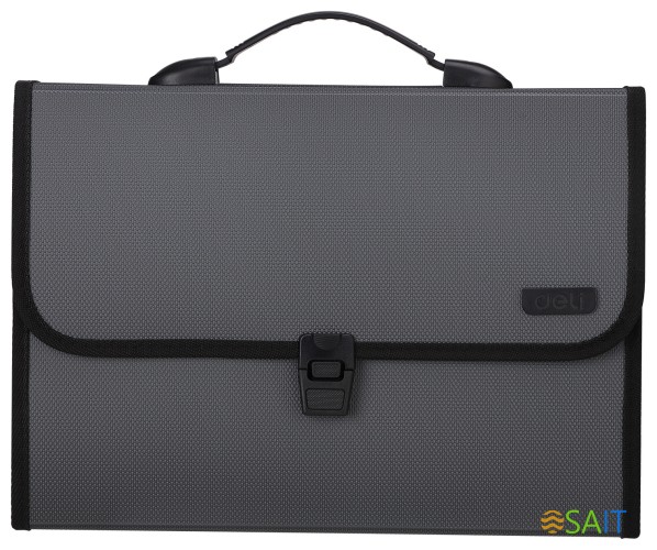 Папка-портфель Deli Extend E5556 12 отдел. A4 полипропилен 1.05мм ассорти