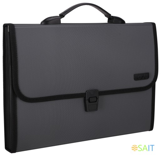 Папка-портфель Deli Extend E5556 12 отдел. A4 полипропилен 1.05мм ассорти