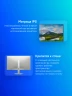 Монитор Dell 27" S2722DC черный IPS LED 16:9 HDMI M/M матовая HAS Piv 350cd 178гр/178гр 2560x1440 75Hz DP 2K USB 7.16кг