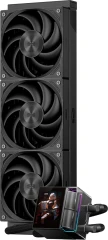 Система водяного охлаждения PcCooler DS360 Display ARGB Soc-AM5/AM4/1200/1700/1851 черный 4-pin 39.8dB Al LCD 310W Ret (DS360-BKNWXY-GL)