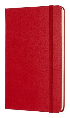 Блокнот Moleskine CLASSIC QP050F2 Medium 115x180мм 208стр. линейка твердая обложка красный